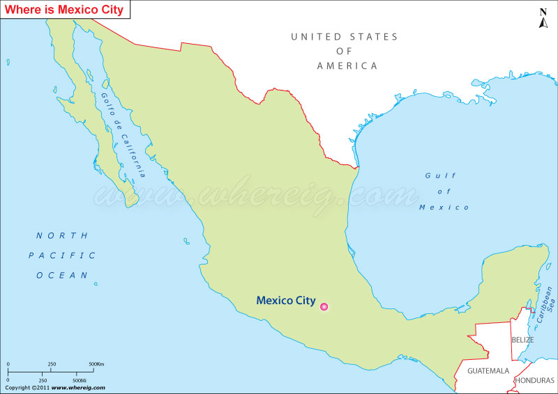 Mexico City - Where is Located