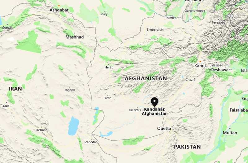 Where is Kandahar, Afghanistan