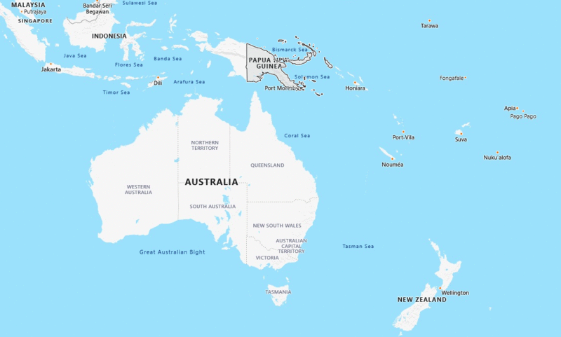 Where is Papua New Guinea