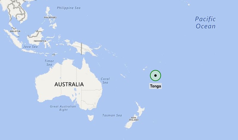 Where Is Tonga Located Location Map Geography Facts Whereig