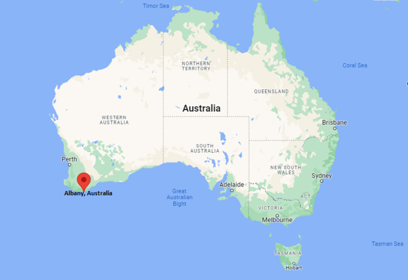 Where is Albany, Australia