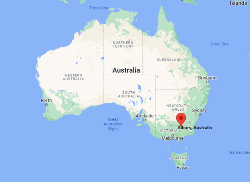 Where is Albury, Australia