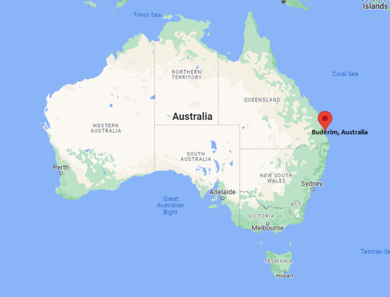 Where is Buderim, Australia