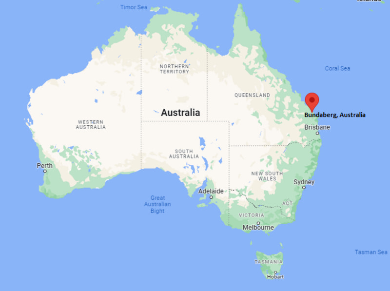 Where is Bundaberg, Australia