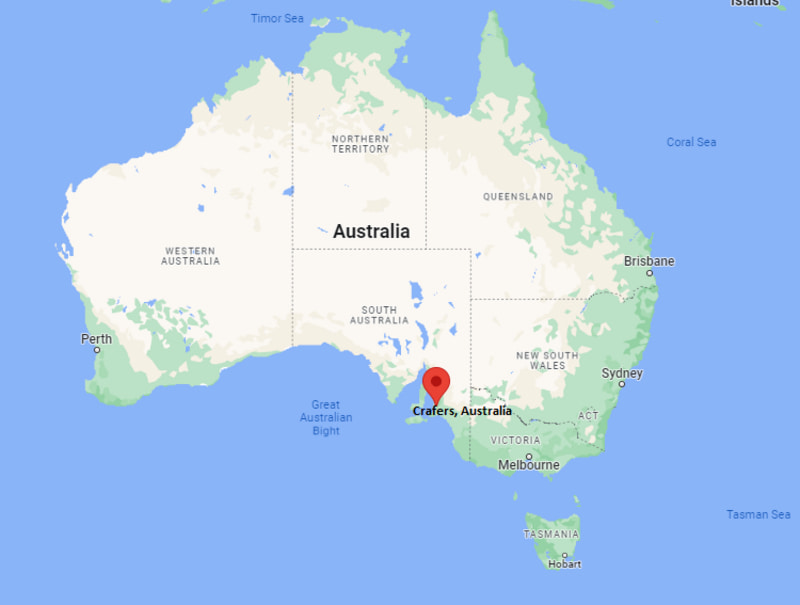 Where is Crafers, Australia