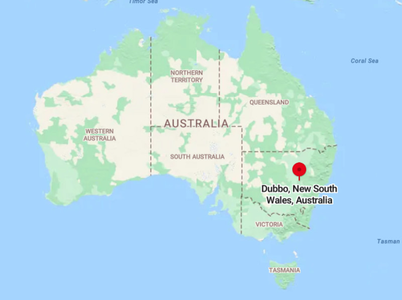 Where is Dubbo, Australia