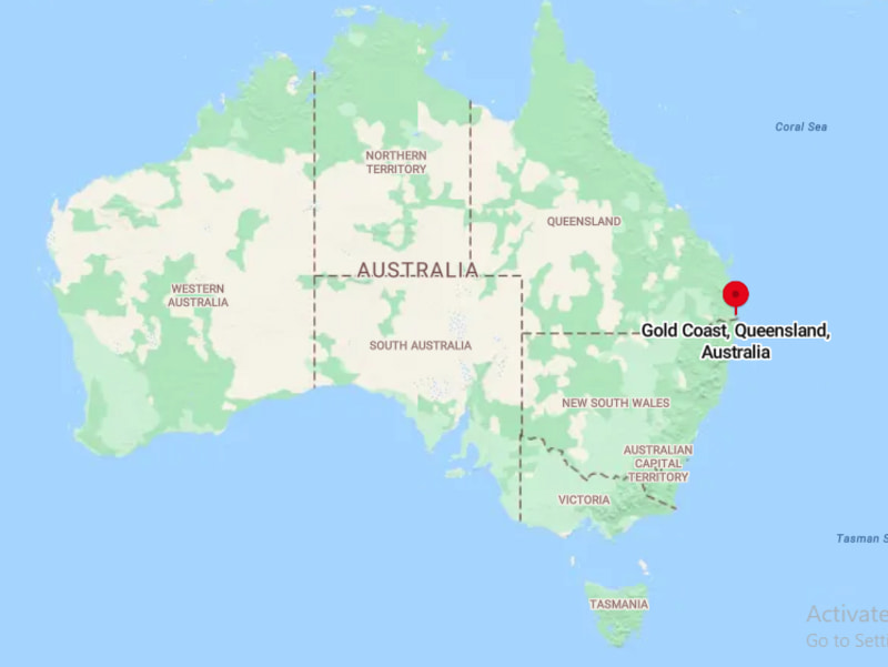 Where is Gold Coast, Australia