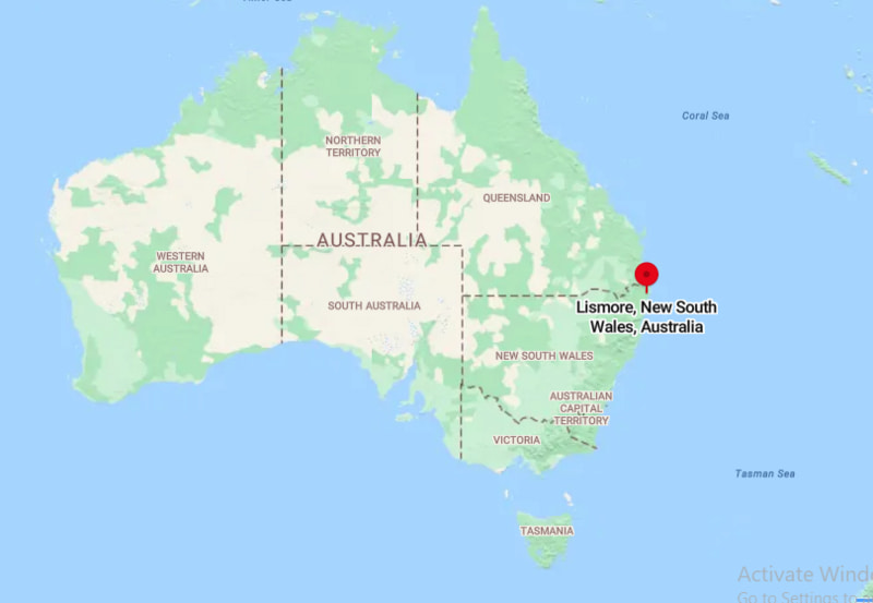 Where is Lismore, Australia