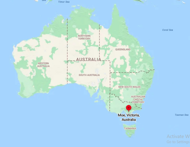 Where is Moe, Australia