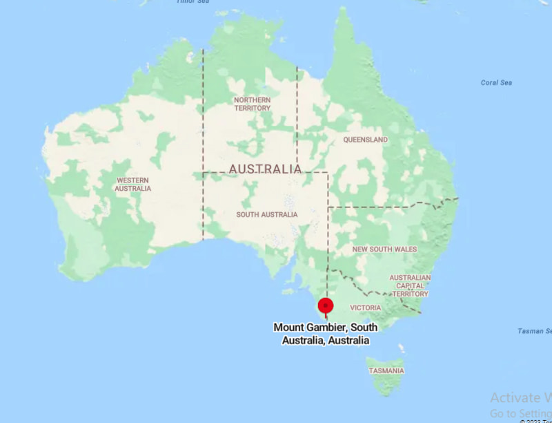 Where is Mount Gambier, Australia