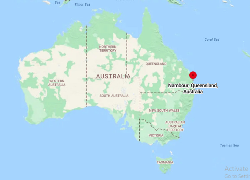 Where is Nambour, Australia