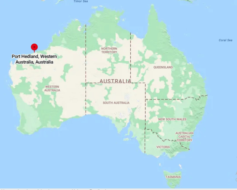 Where is Port Hedland, Australia