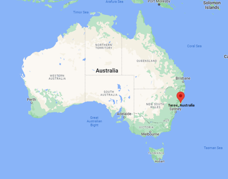 Where is Taree, Australia