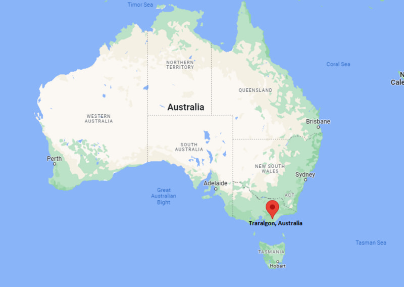 Where is Traralgon, Australia