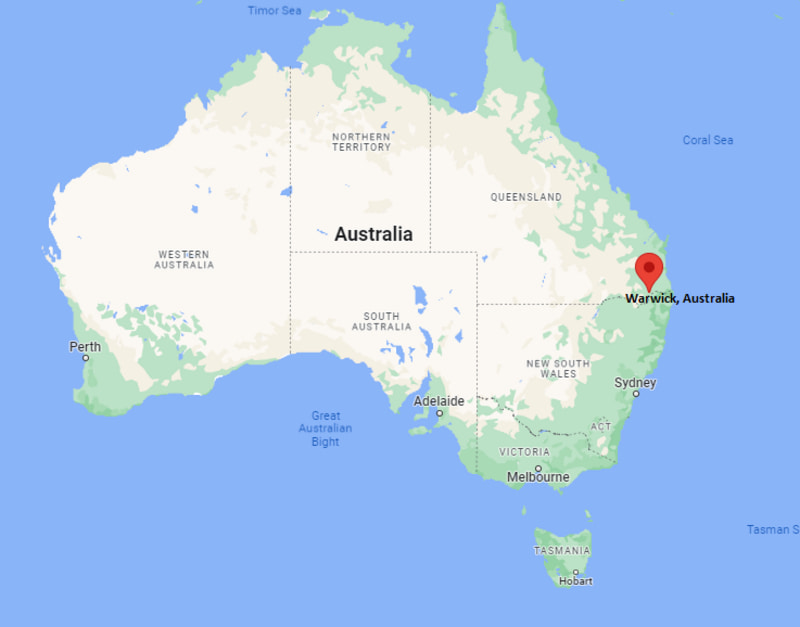 Where is Warwick, Australia