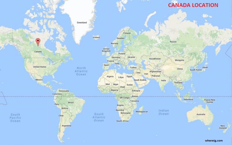 canada on world map Where Is Canada Where Is Canada Located In The World Map canada on world map