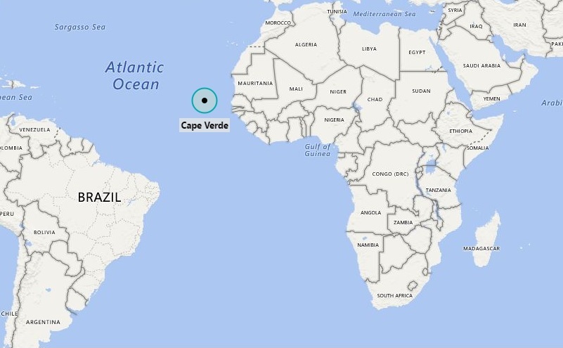 Where Is Cape Verde Location In The World Map Geography Facts 