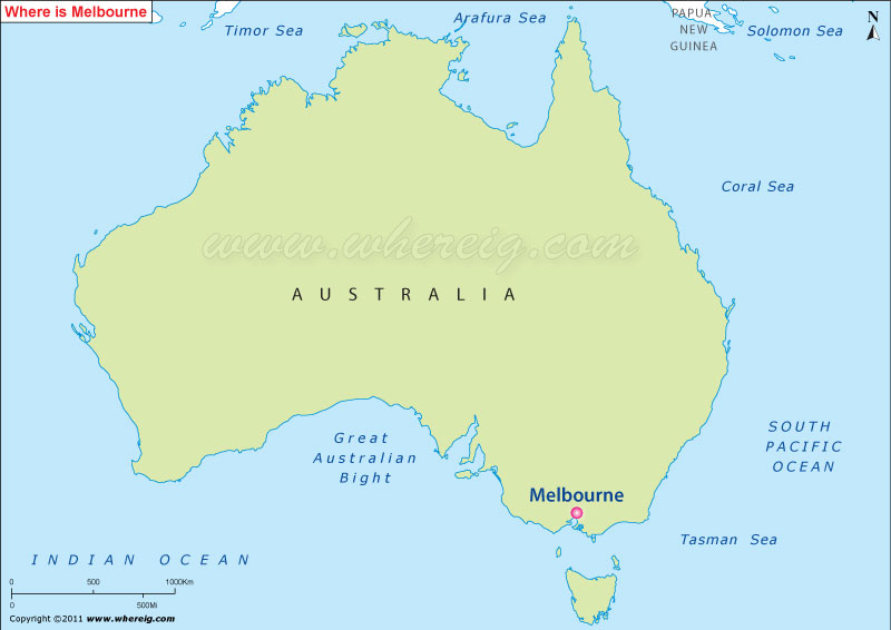 Where is Melbourne, Australia Where is Melbourne, Australia