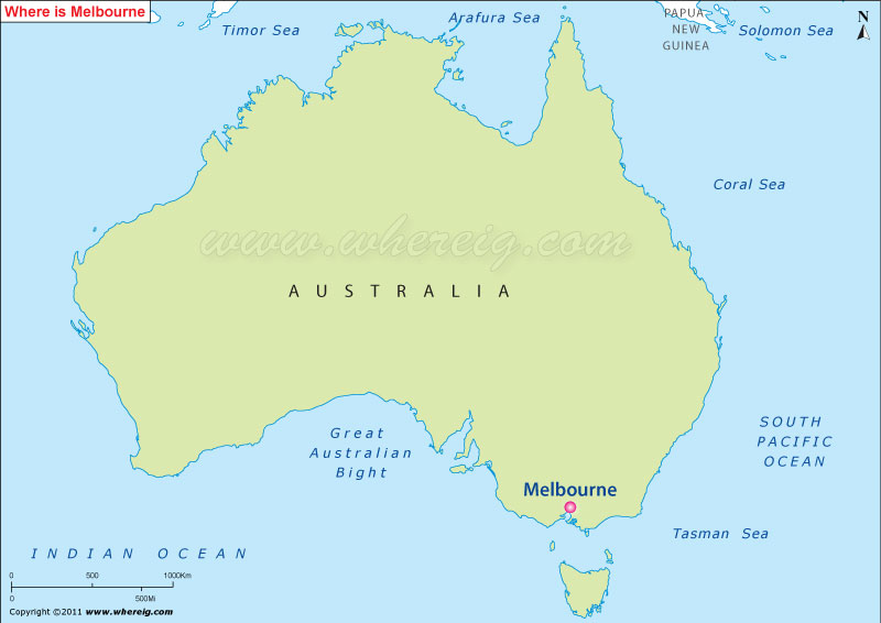 Where is Melbourne, Australia