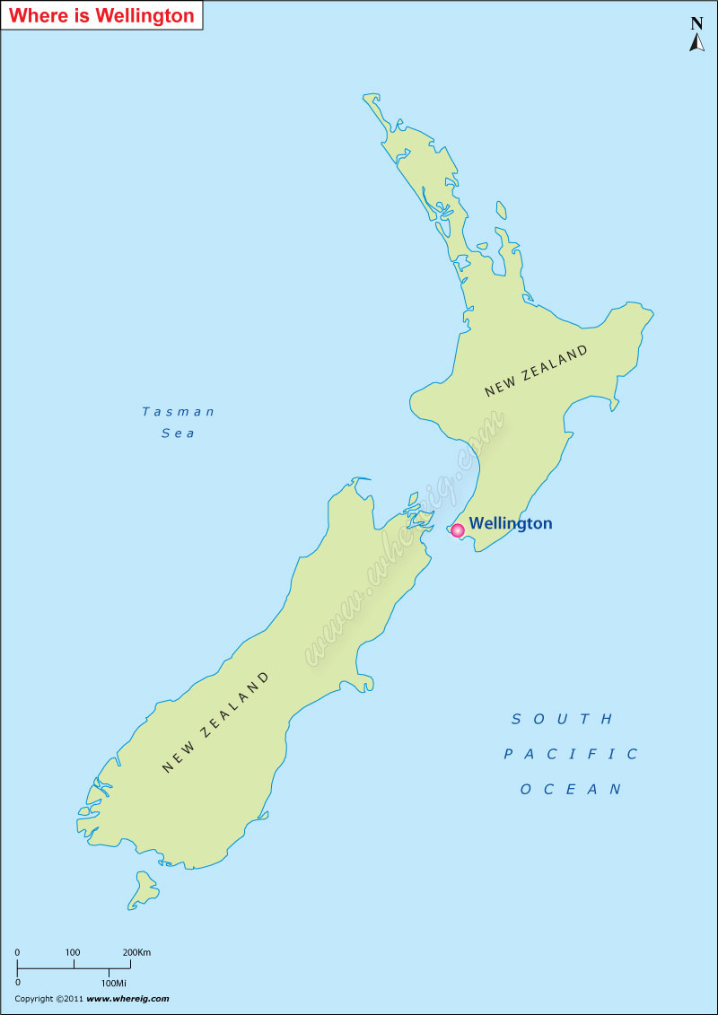 Wellington New Zealand Map Where Is Wellington Located, Wellington Location On Map