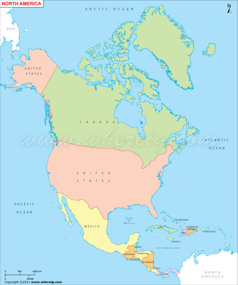 North America Map