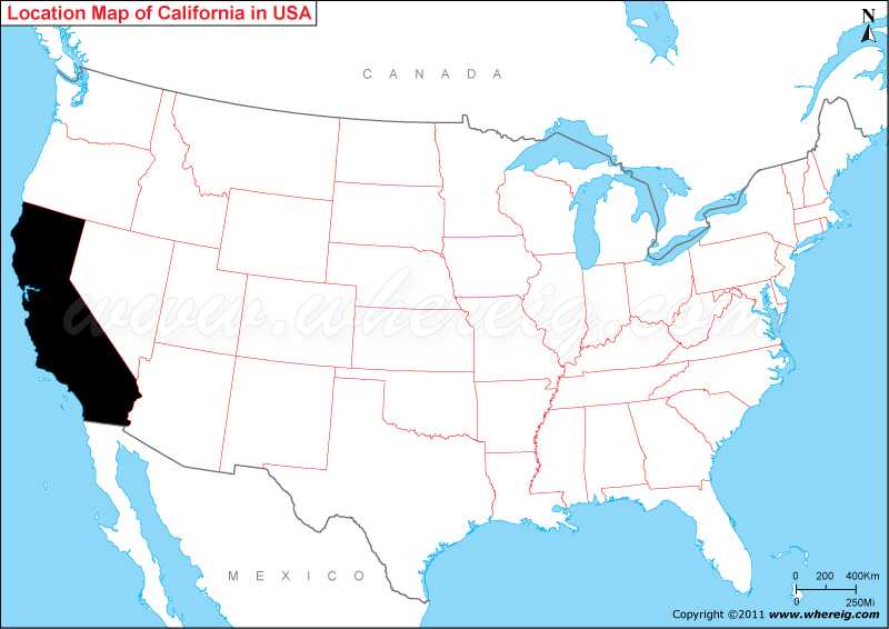 Where is California Where is California