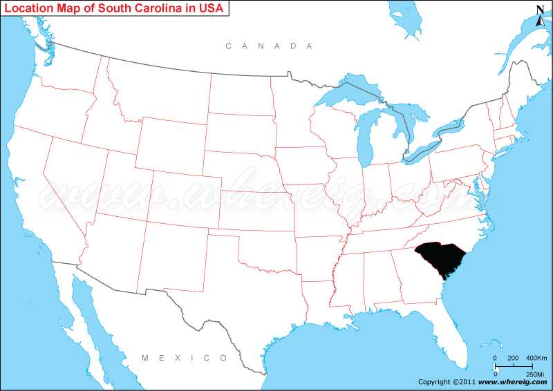 Where is South Carolina