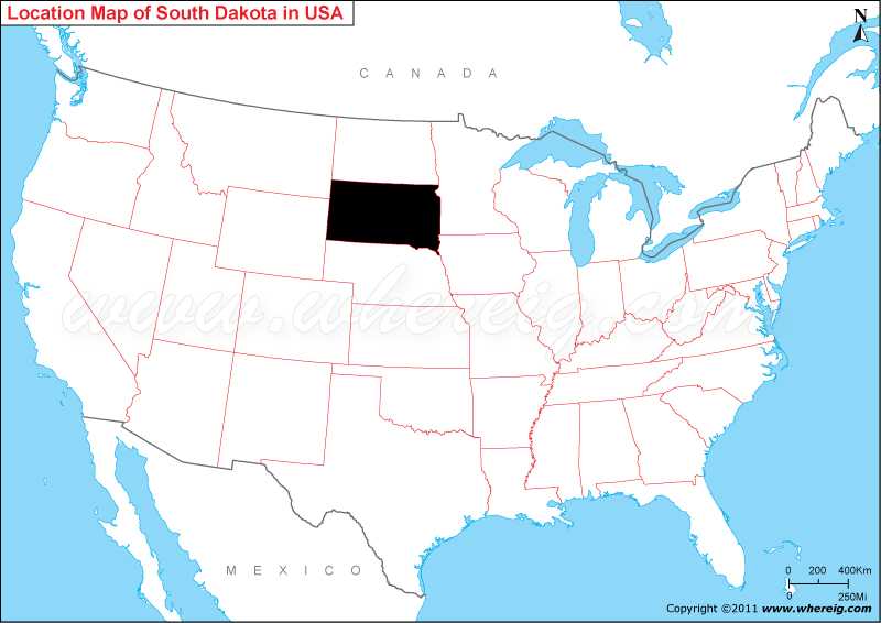 >Where is South Dakota