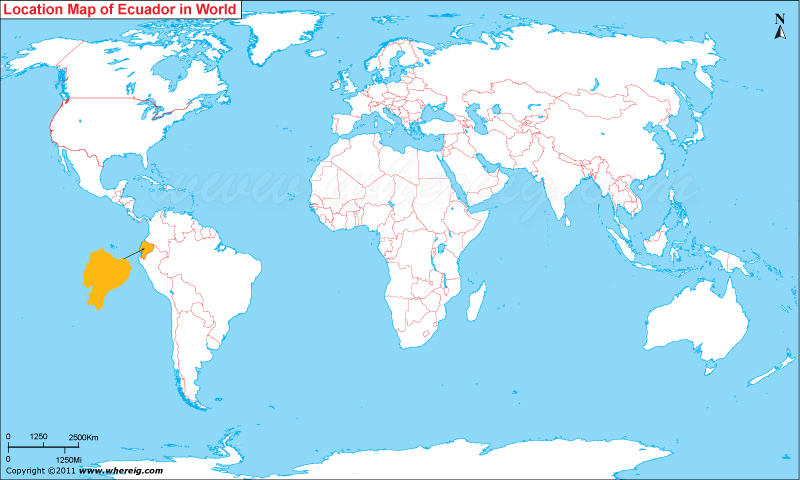 Where Is Ecuador Where Is Ecuador Located In The World Map