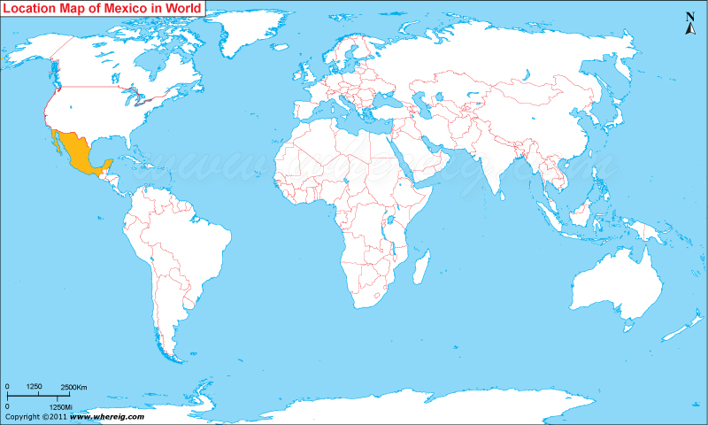 Where Is Mexico Where Is Mexico Located In The World Map