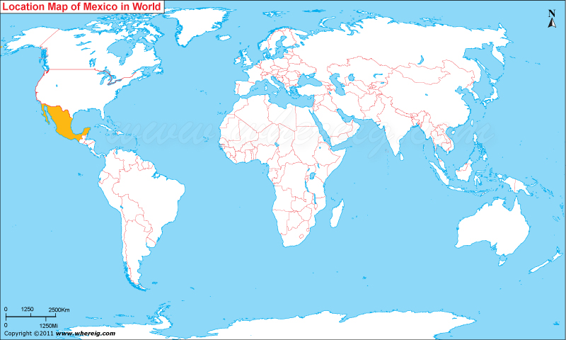 Where Is Mexico On The World Map Where is Mexico? / Where is Mexico Located in The World Map