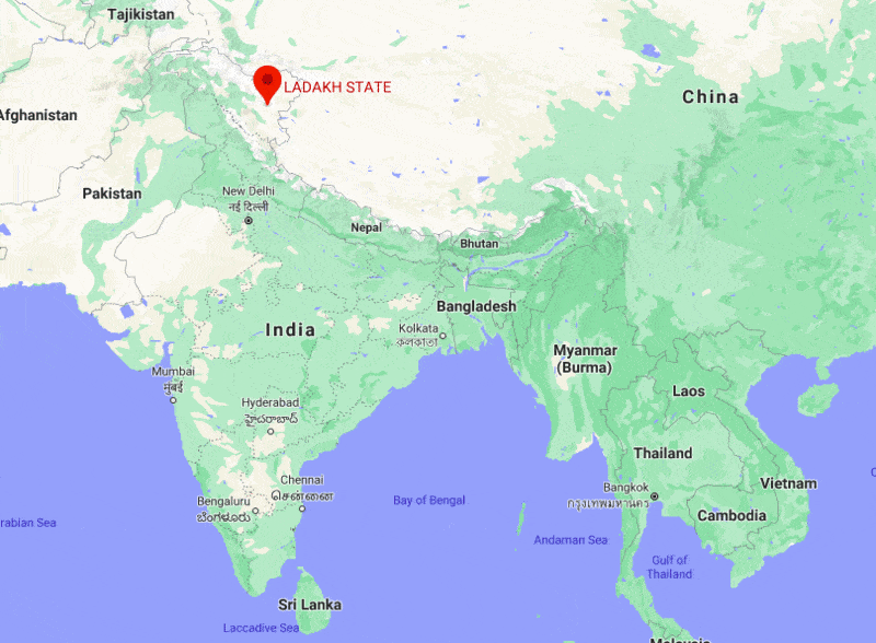 Where is Ladakh, India Located