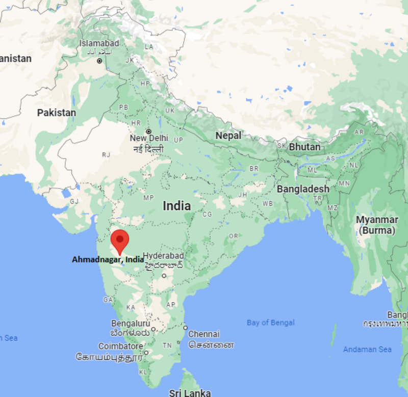 Where is Ahmadnagar, India