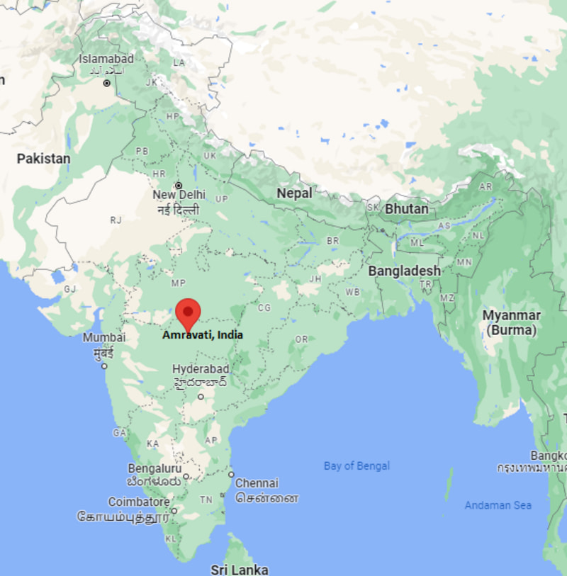 Where is Amravati, India