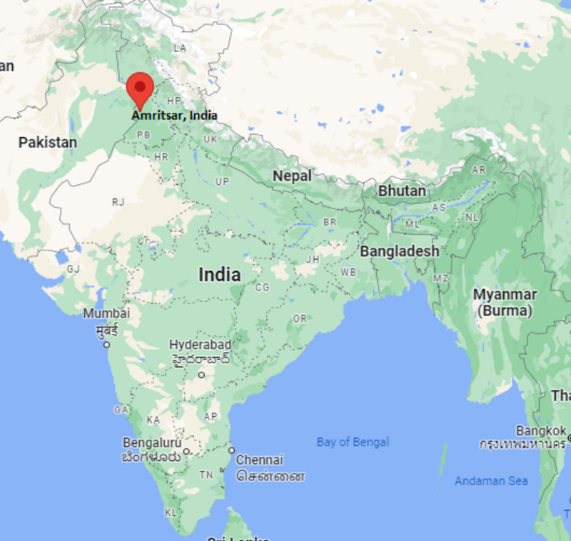 Where is Amritsar, India