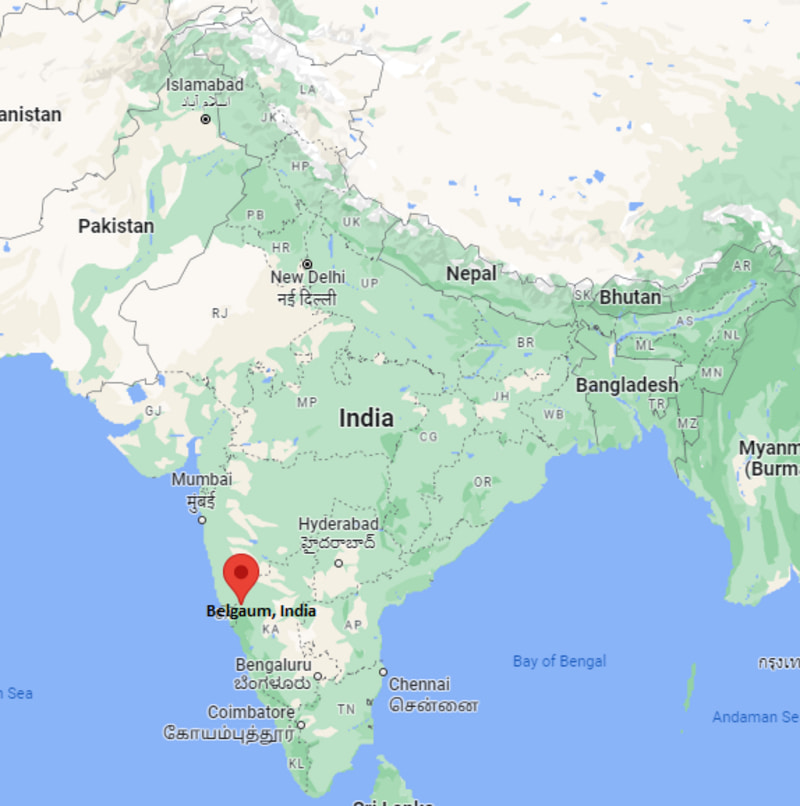 Where is Belgaum, India