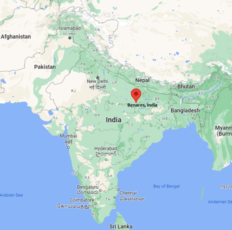 Where is Benares, India