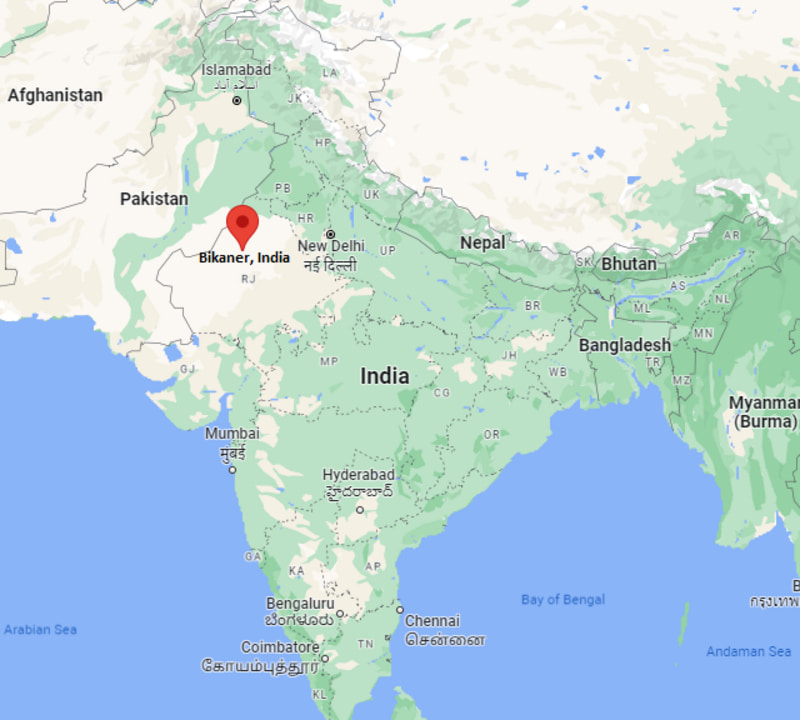 Where is Bikaner, India