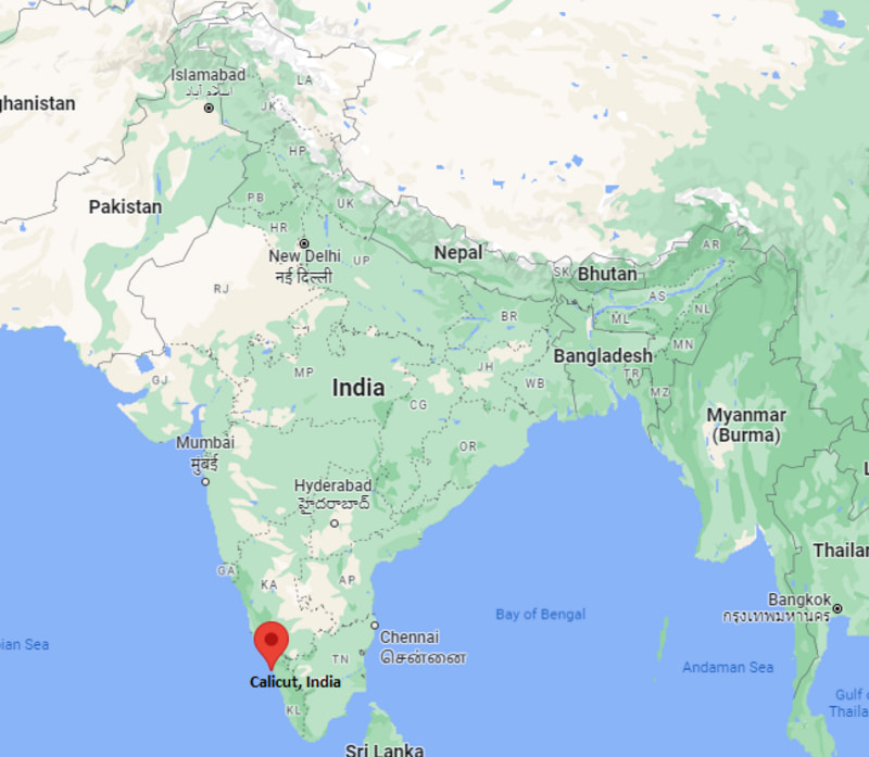 Where is Calicut, India