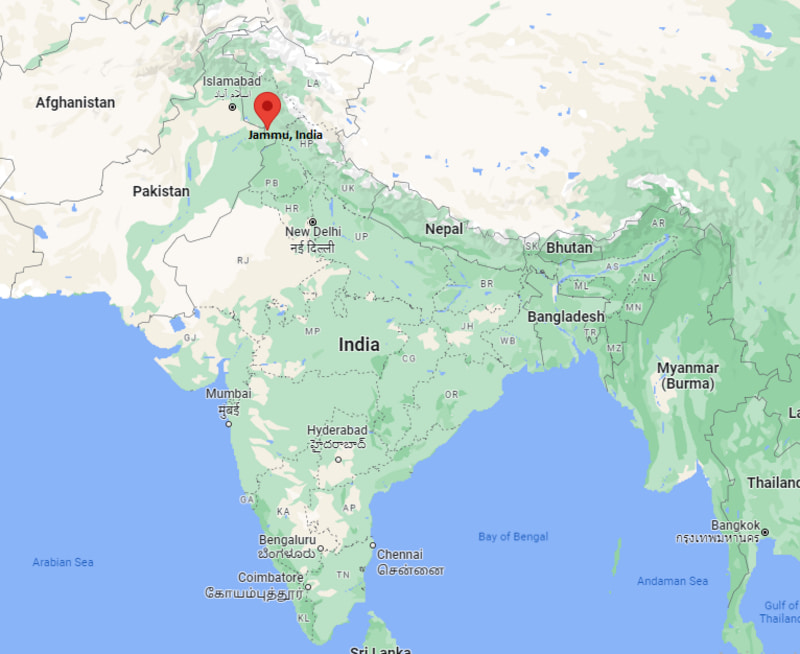 Where is Jammu, India