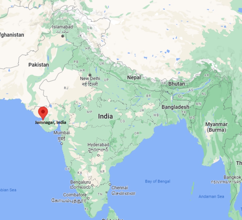 Where is Jamnagar, India