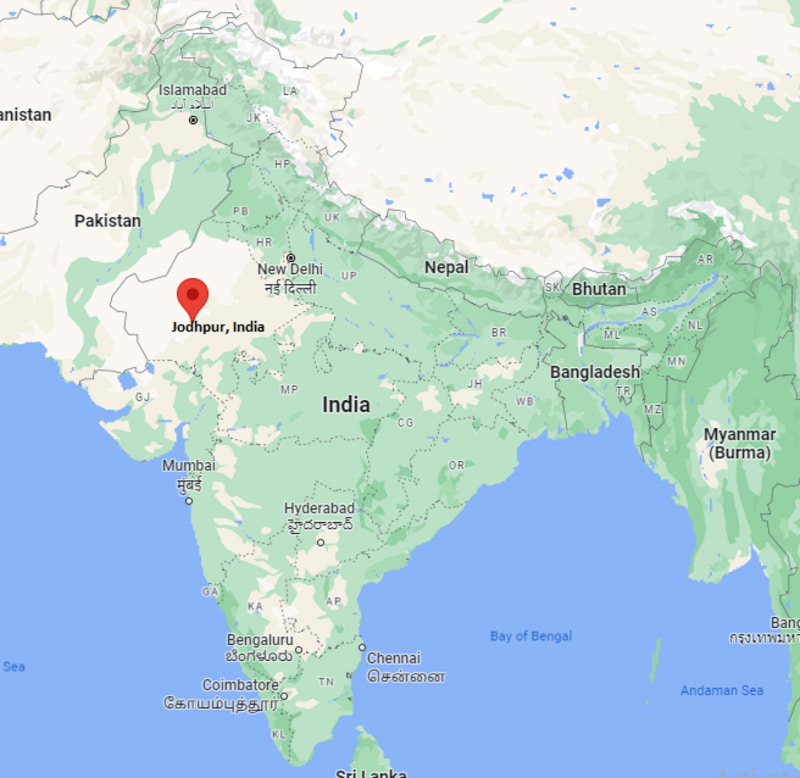 Where is Jodhpur, India