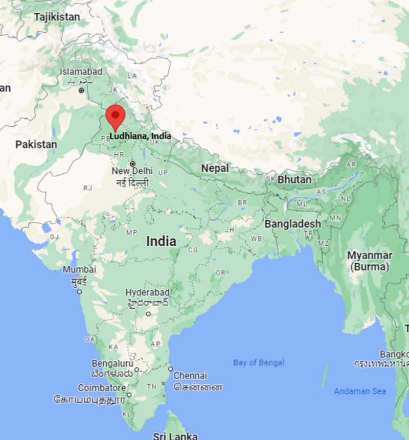 Where is Ludhiana, India