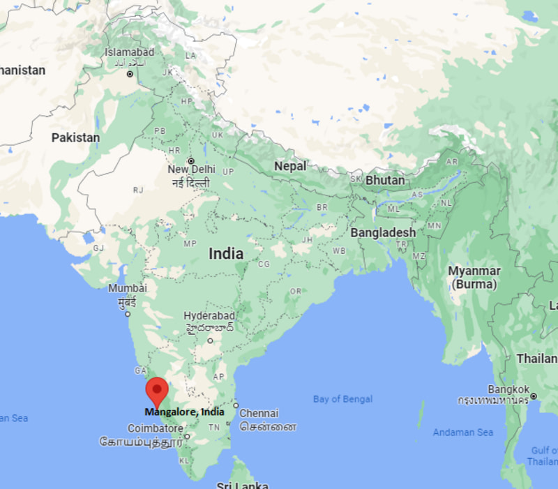 Where is Mangalore, India