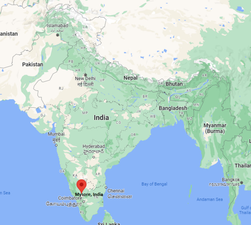 Where is Mysore, India