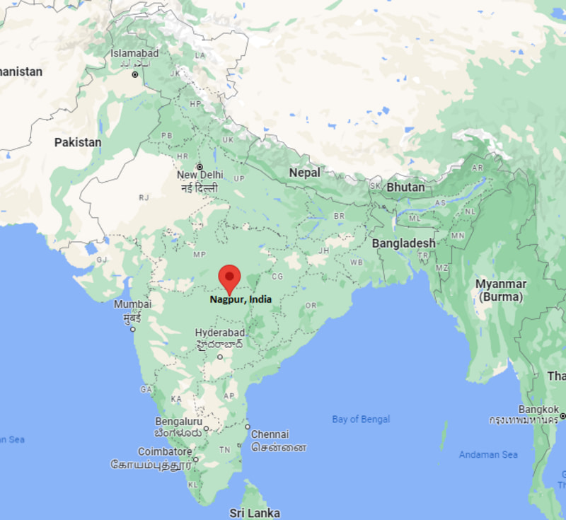 Where is Nagpur, India
