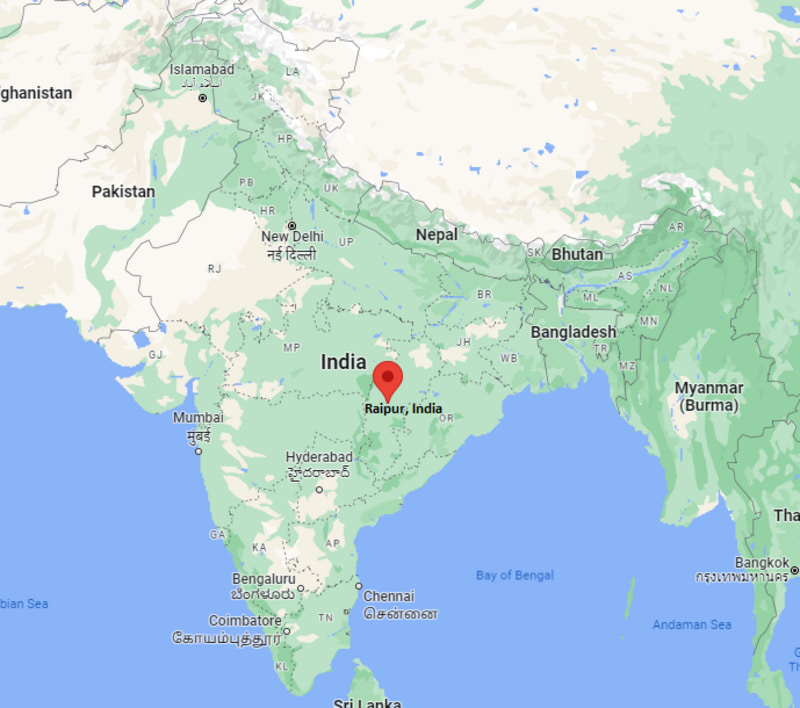 Where is Raipur, India