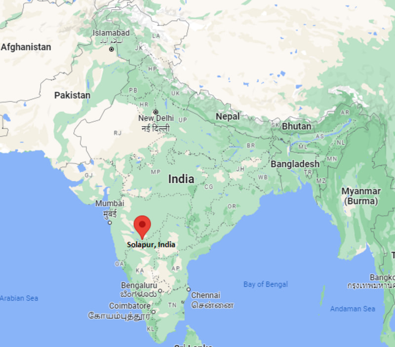 Where is Solapur, India
