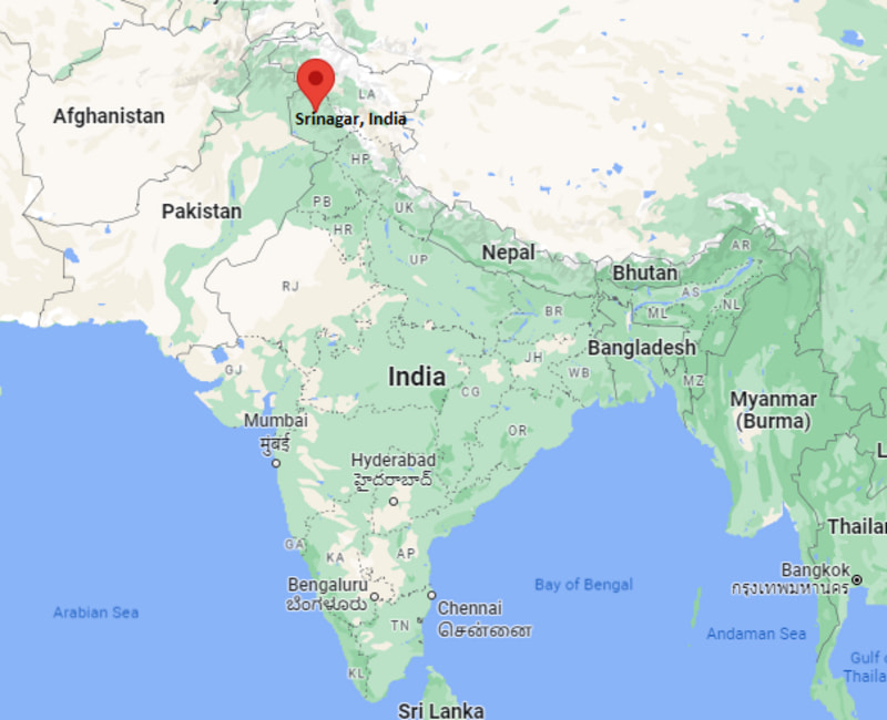 Where is Srinagar, India