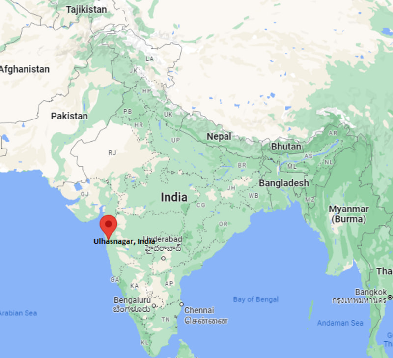 Where is Ulhasnagar, India